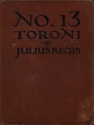 cover image of No. 13 Toroni